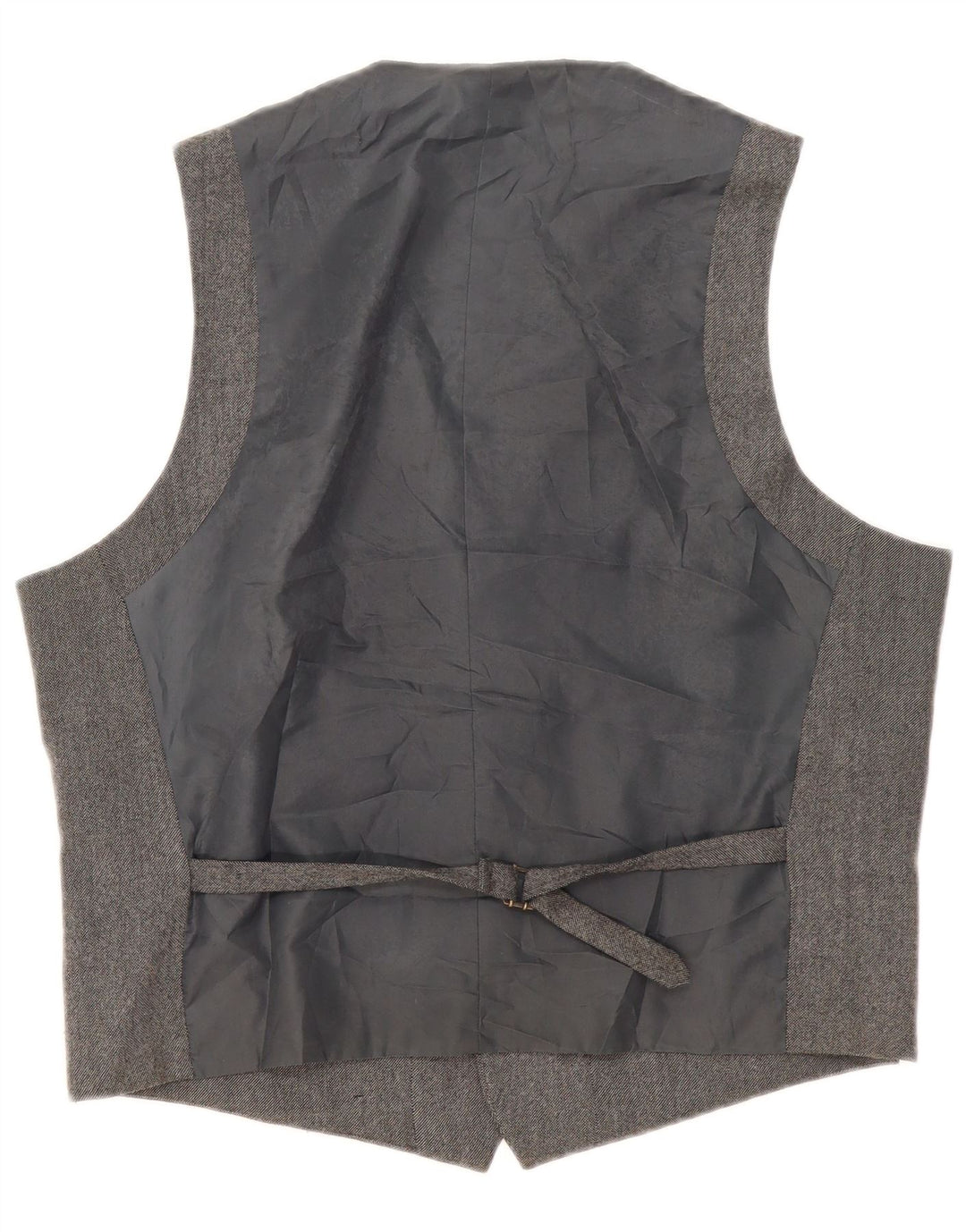 Marks & Spencer Chaleco para hombre de lana gris grande