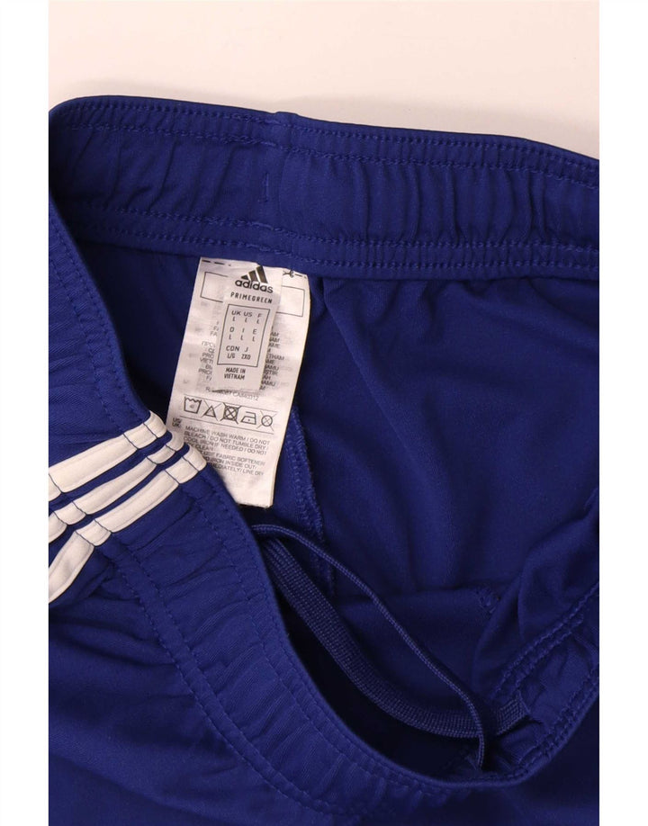Adidas - Pantalones cortos deportivos Aeroready para hombre, poliéster azul grande
