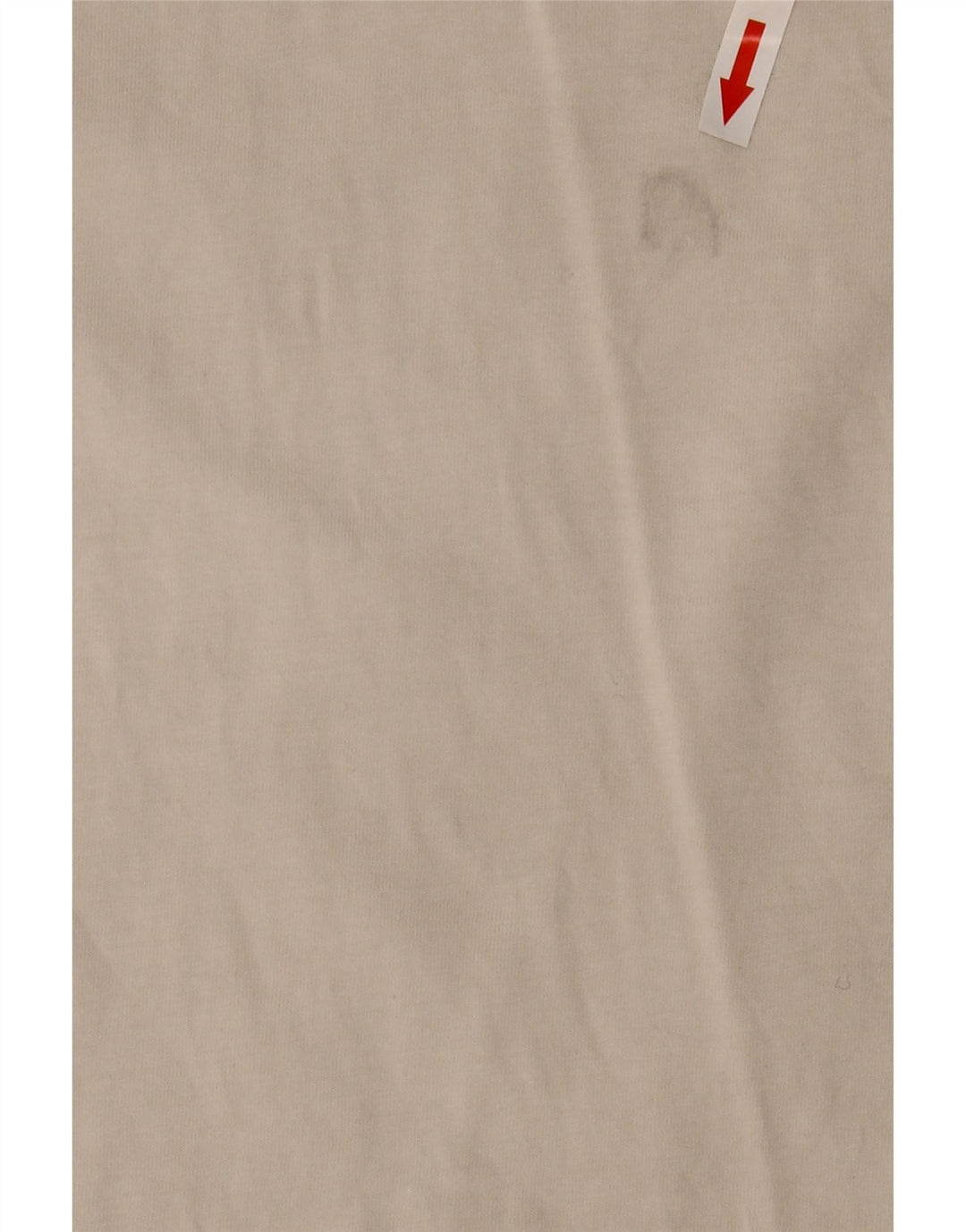 Nike Camiseta holgada para hombre Top mediano de algodón blanco roto