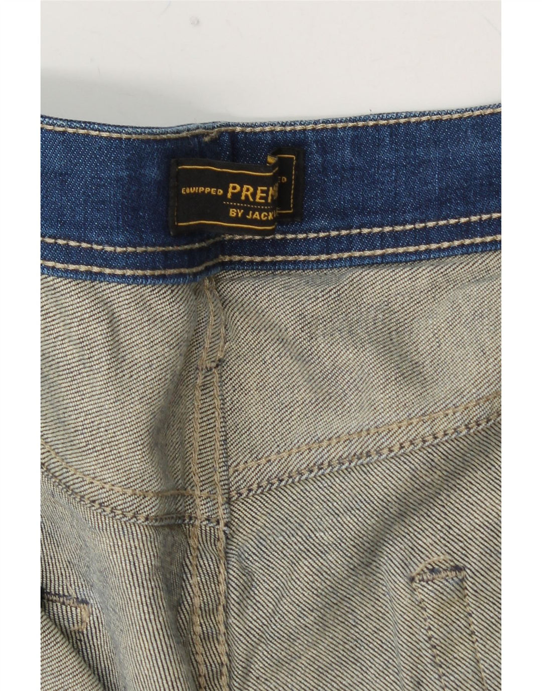JACK & JONES Vaqueros rectos para hombre W36 L27 Azul