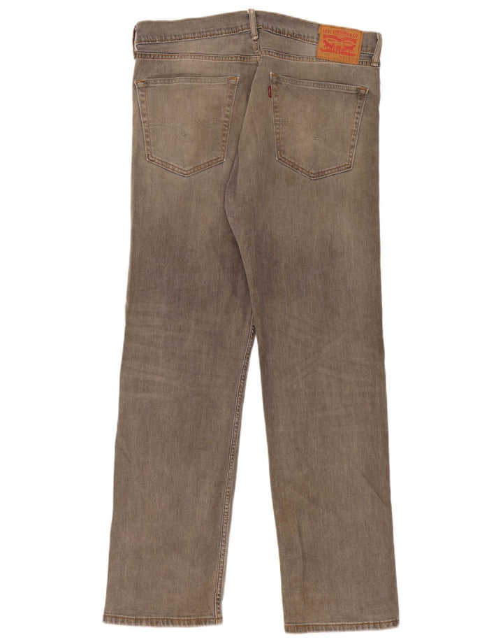 Levi's Vaqueros rectos 505 para hombre W36 L32 Algodón gris
