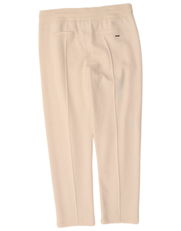 Hugo Boss Mens Slim Casual Pantalones Grande W36 L30 Algodón Beige