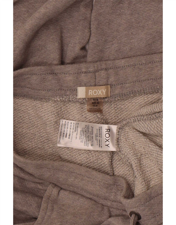 Roxy Pantalones de chándal para mujer Joggers UK 42 Algodón gris medio