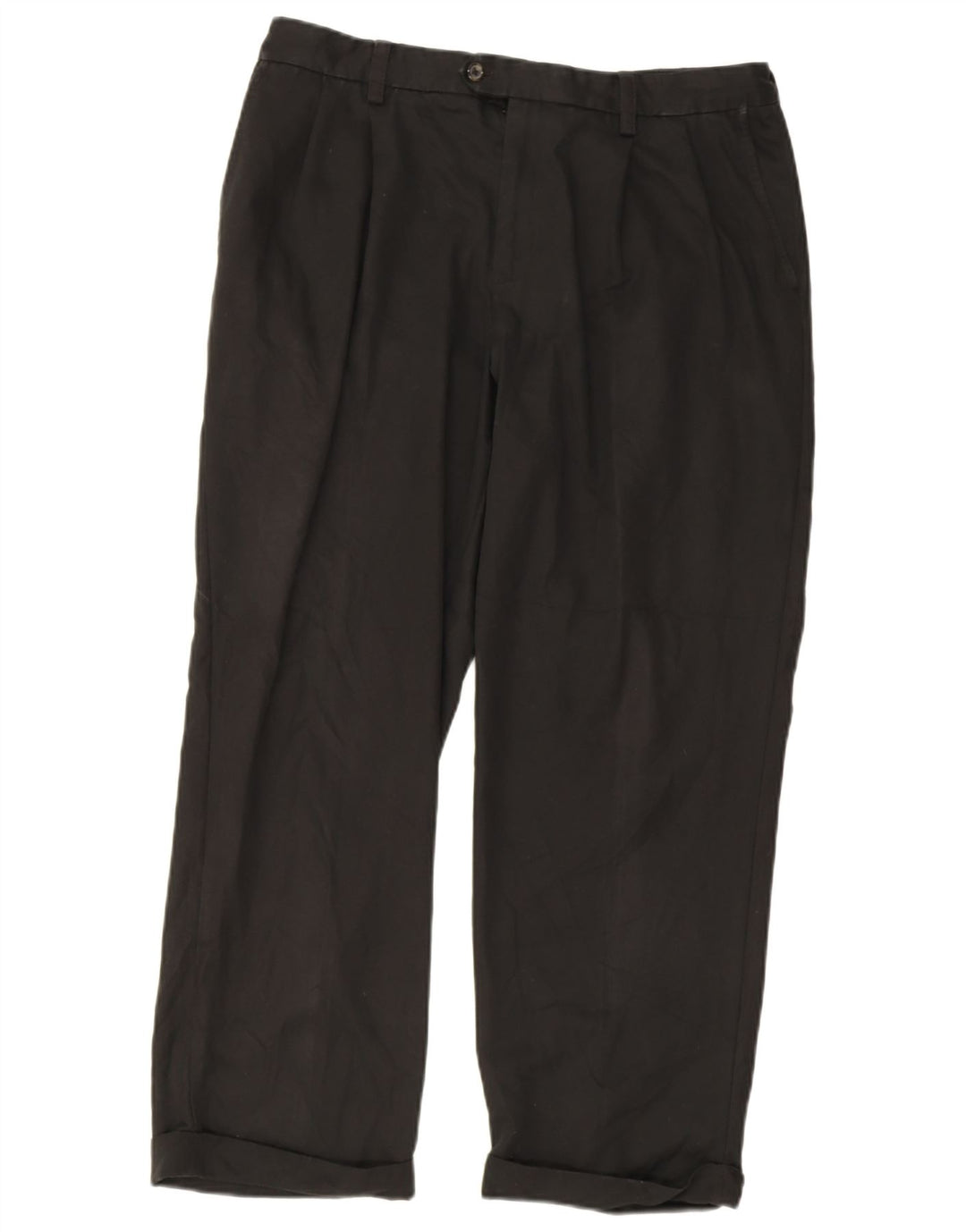 Izod Pantalón de traje de golf para hombre W36 L30 Poliéster negro