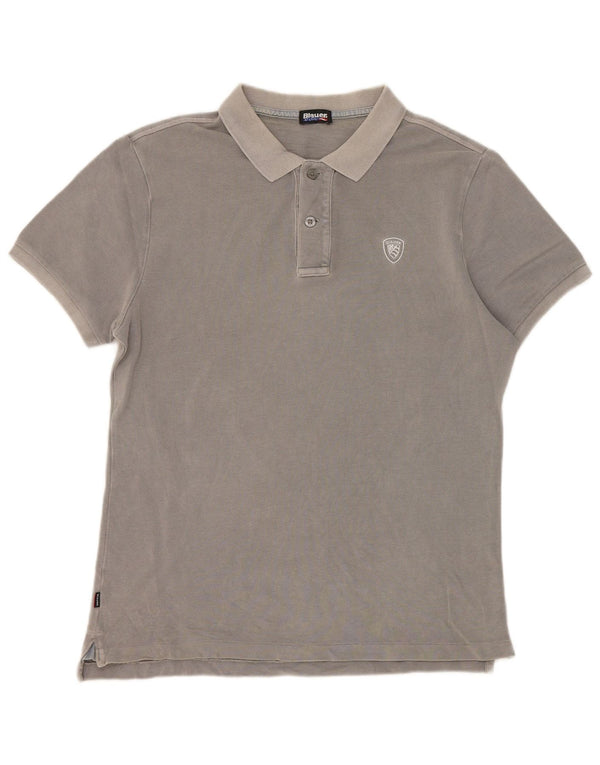 Polo Blauer Hombre Gris Medio