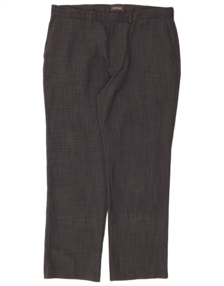 Dockers Pantalón chino recto para hombre W36 L29 Gris