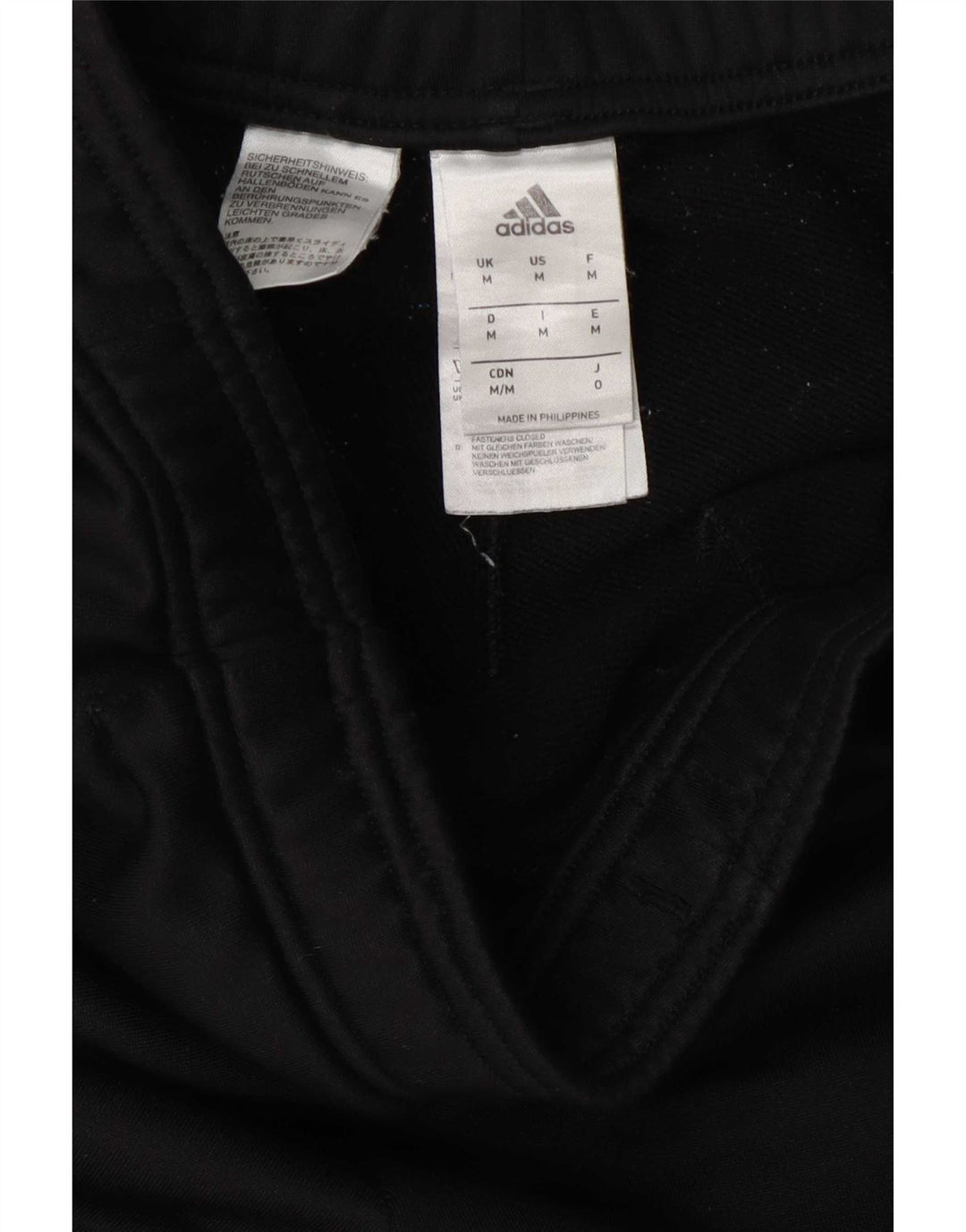 Pantalón De Chándal Adidas Hombre Mediano Negro Poliéster
