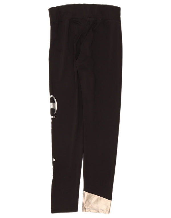 Champion Leggings Cortos Gráficos para Mujer UK 4 XS Negro