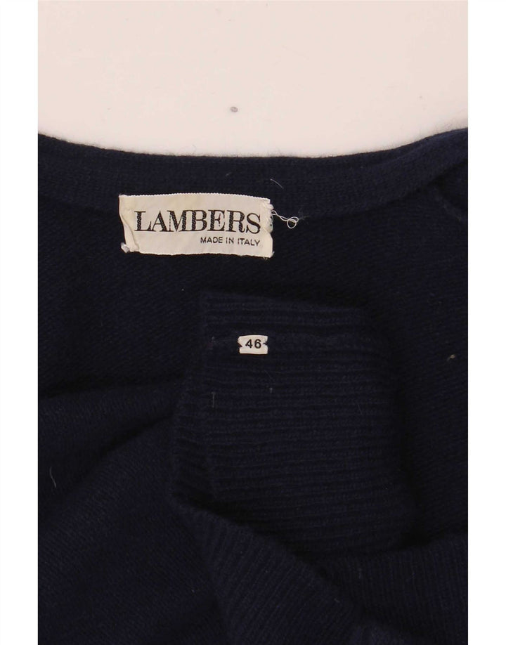 Lambers Cárdigan para mujer IT 46 grande azul marino floral