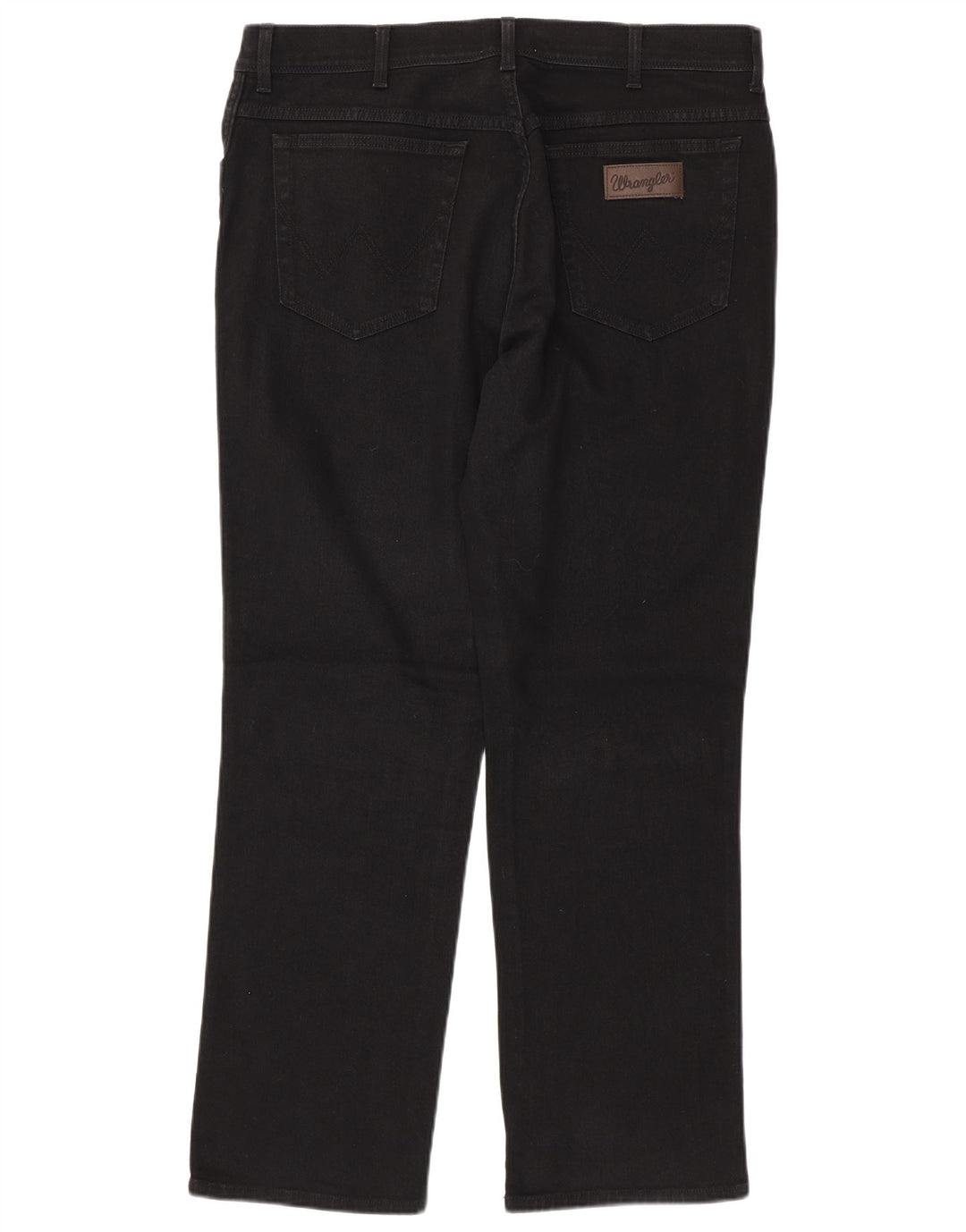 WRANGLER Vaqueros rectos Texas para hombre W38 L32 Algodón negro