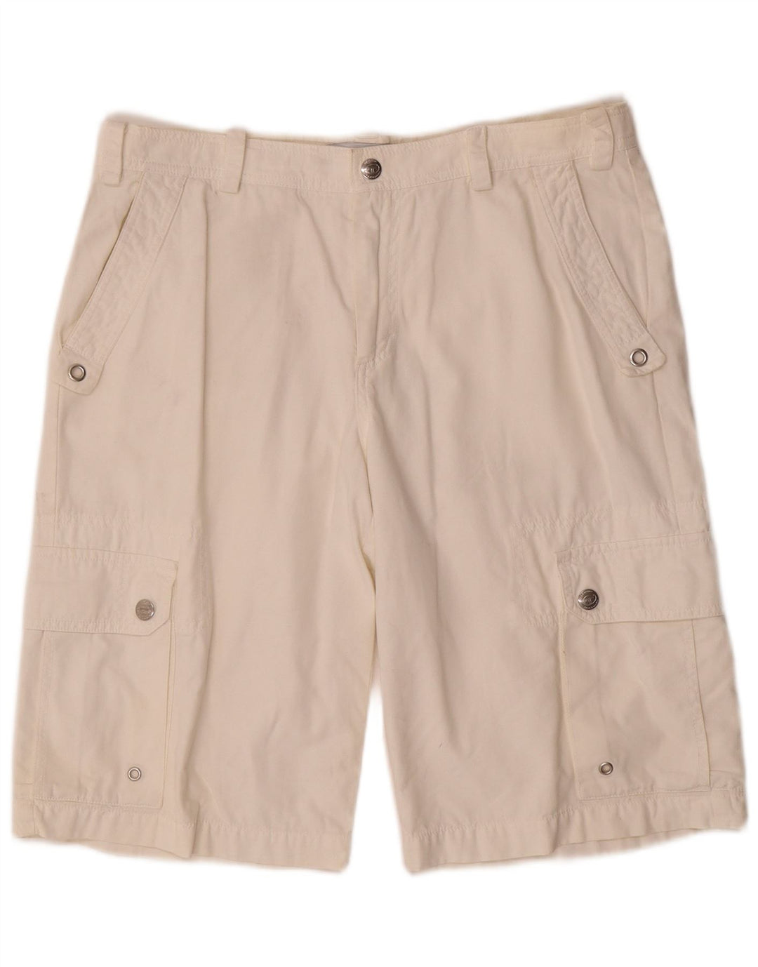 Sergio Tacchini Shorts Cargo Hombre W32 Medio Blanco