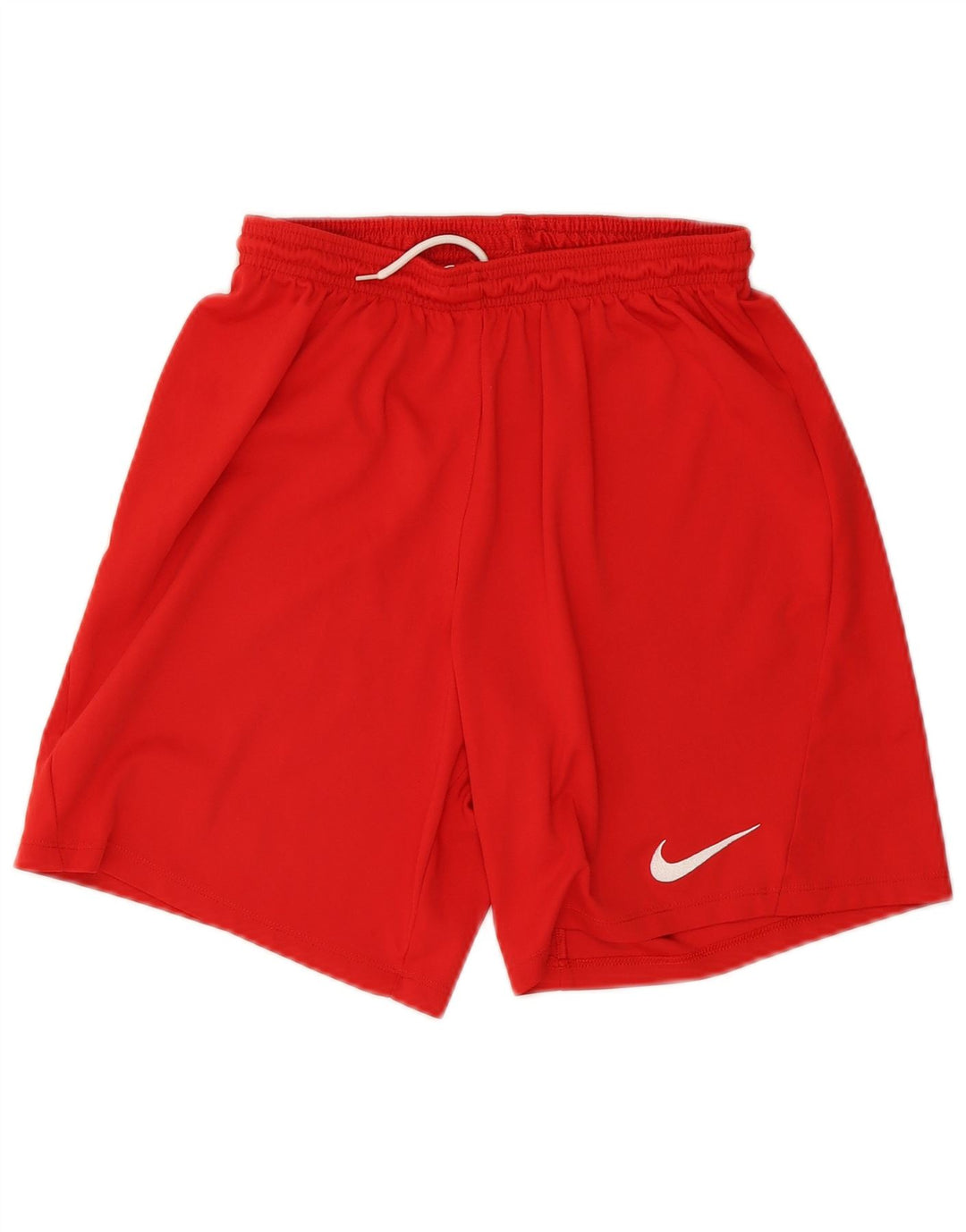 Nike - Pantalones cortos deportivos Dri Fit Slim Fit para hombre, poliéster rojo grande