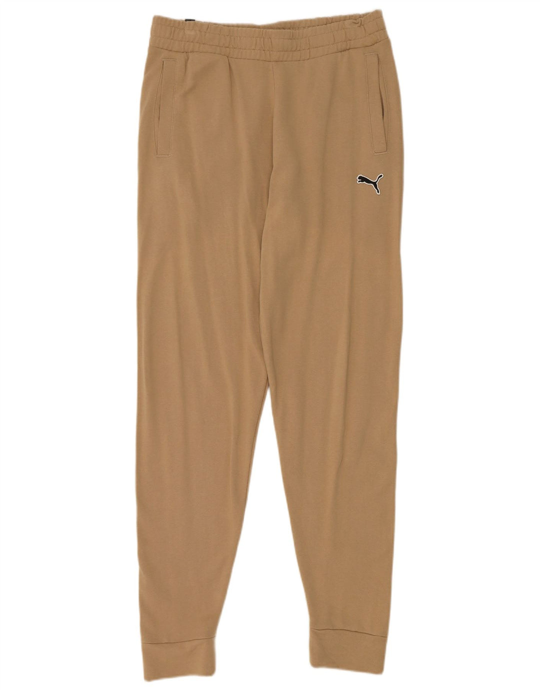 Puma Mujer Chándal Pantalones Joggers UK 40 Medium Beige