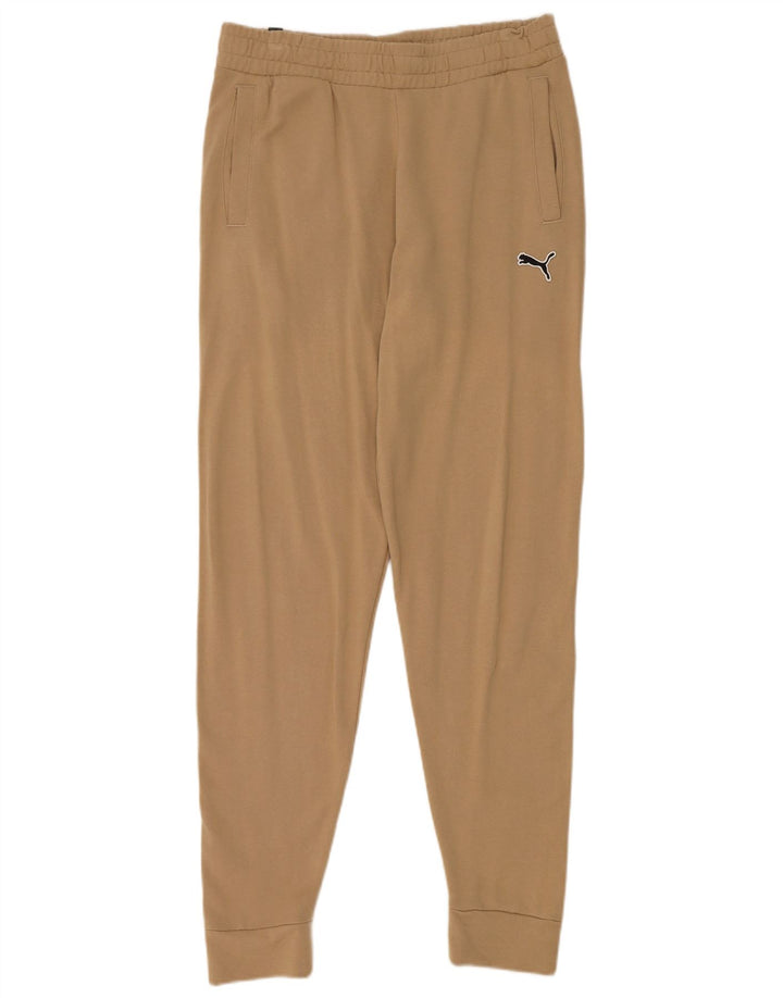 Puma Mujer Chándal Pantalones Joggers UK 40 Medium Beige
