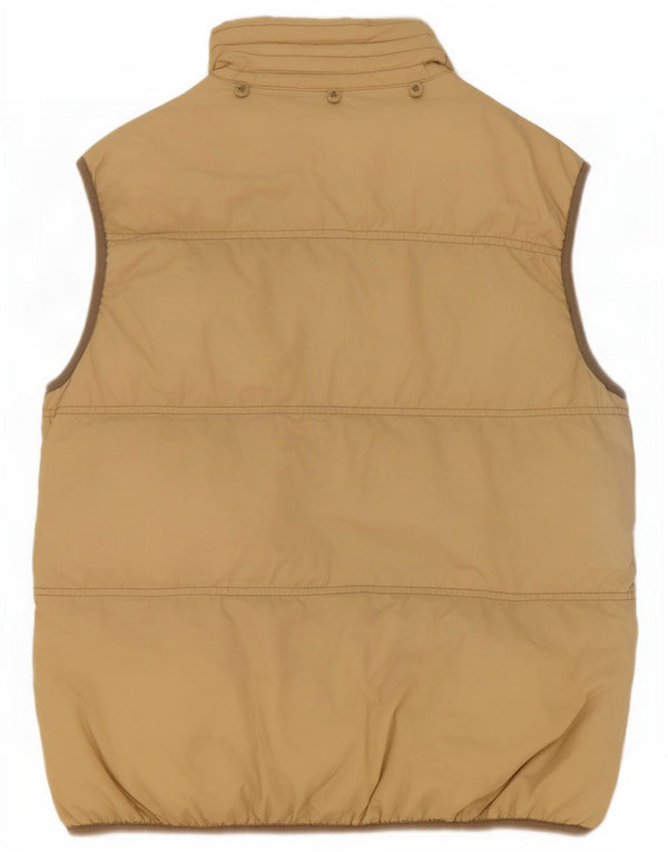 Nuevo Chaleco acolchado Penny para mujer UK 44 Large Beige Nylon
