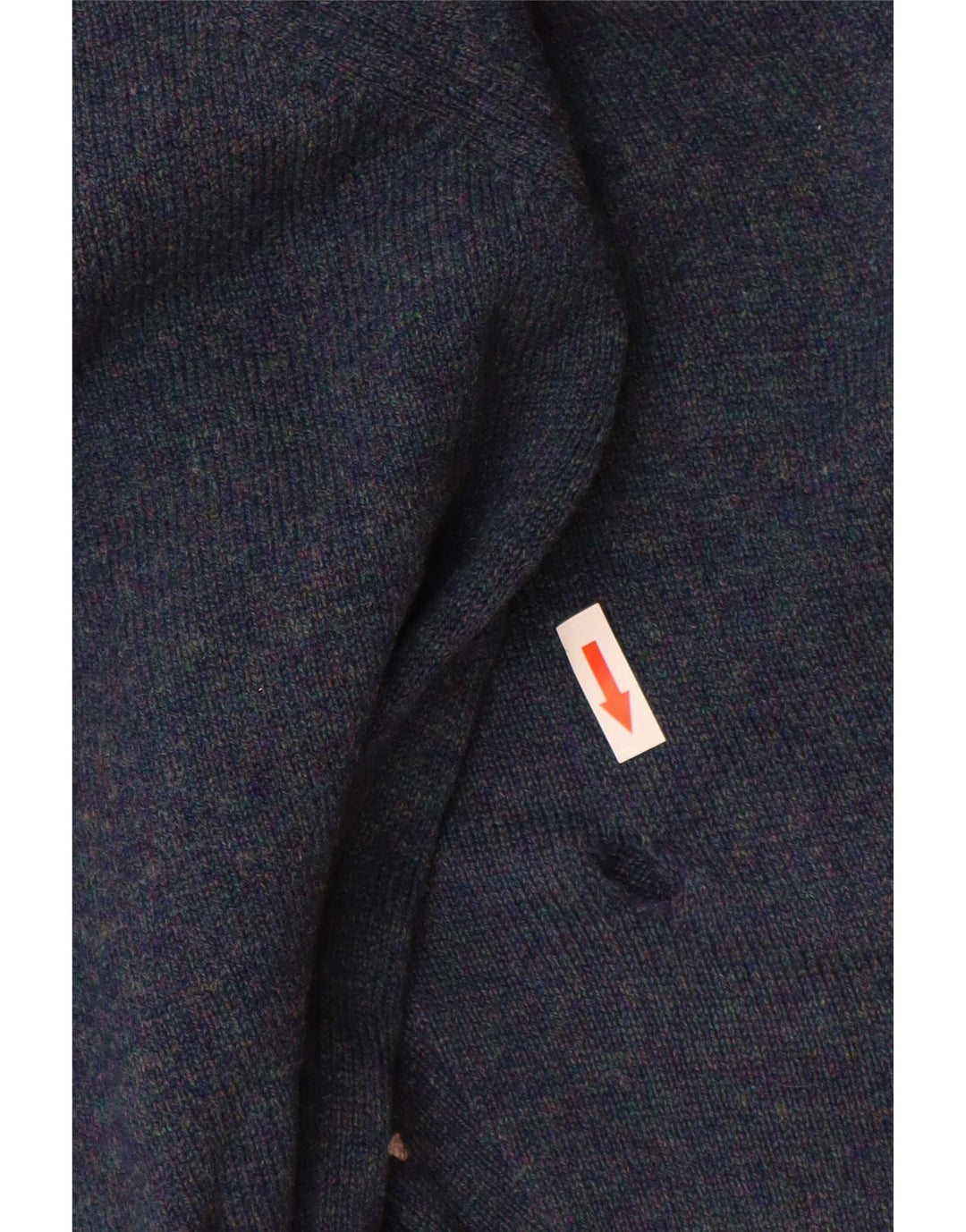 Marks & Spencer Jersey De Cuello Redondo Para Hombre De Lana De Cordero Azul Medio
