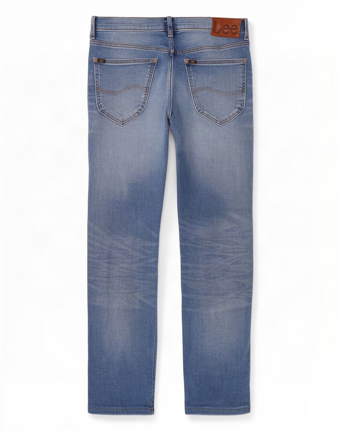 Vaqueros Lee Daren Slim para Hombre W31 L29 Algodón Azul