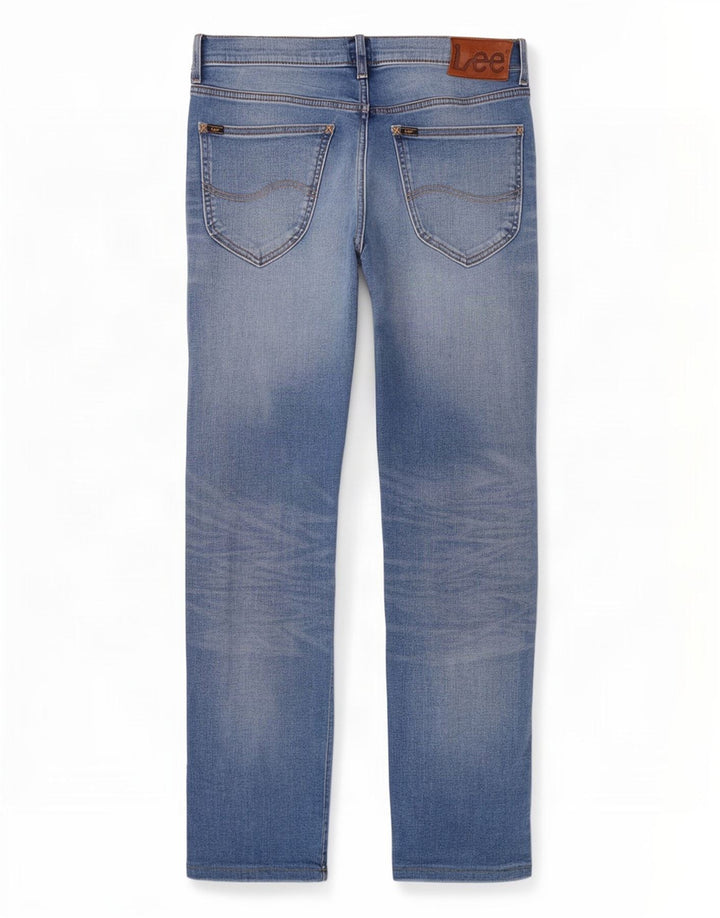 Vaqueros Lee Daren Slim para Hombre W31 L29 Algodón Azul