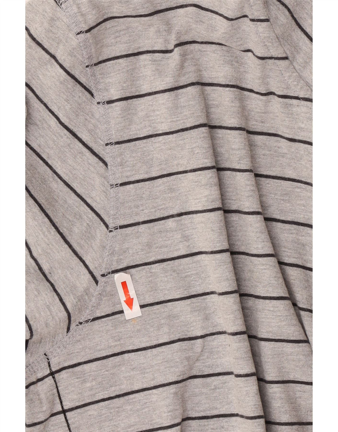 Mossimo Hombre Sudadera Con Capucha Jumper XL Gris Rayas Algodón