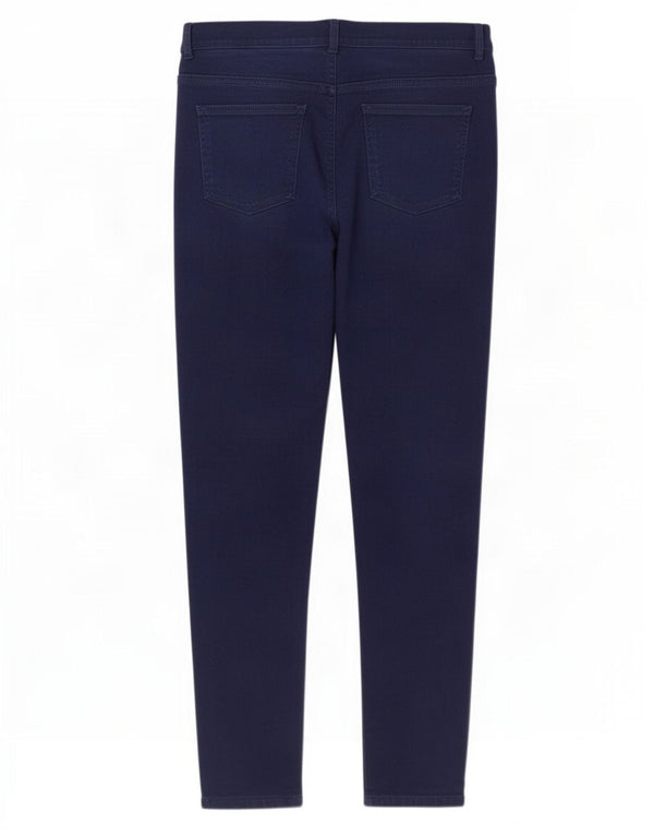 Marks & Spencer Jeans Jegging para Mujer UK 14 Medium W30 L27 Algodón Azul