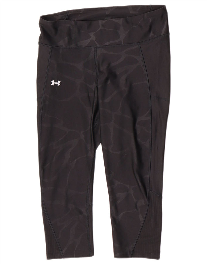 Under Armour Leggings Capri para mujer Reino Unido 44 Mediano Camuflaje negro