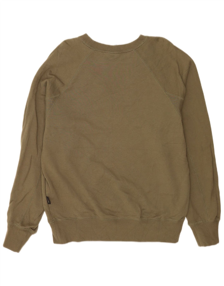 Nike Sudadera con gráfico gráfico tipo jersey de algodón caqui grande para hombre