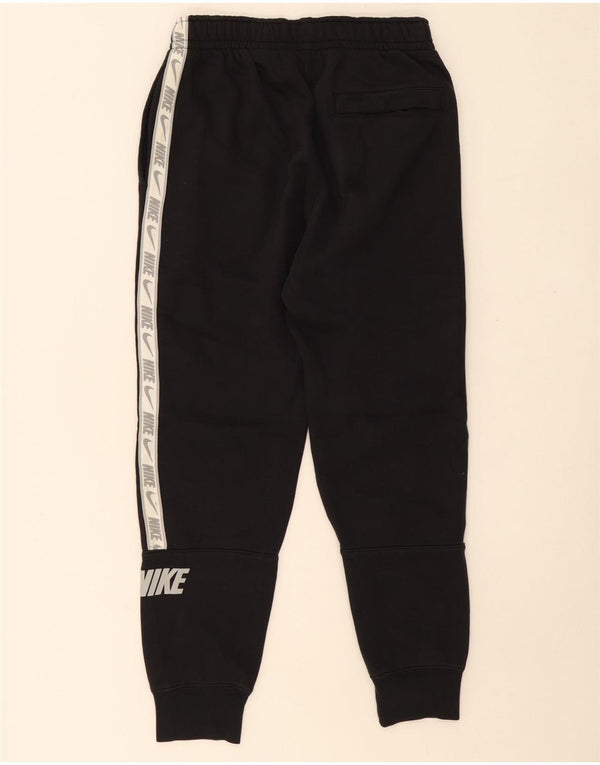 NIKE Hombre Graphic Standard Fit Chándal Pantalones Joggers XS Algodón Negro