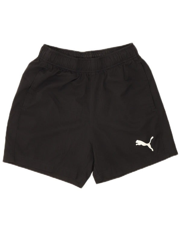 Puma Pantalones cortos deportivos para mujer UK 4 XS Poliéster negro