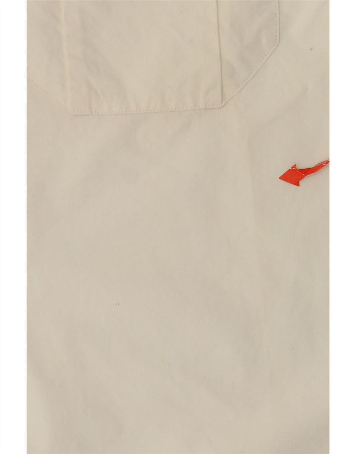 Camisa Calvin Klein para hombre XL de algodón blanco roto