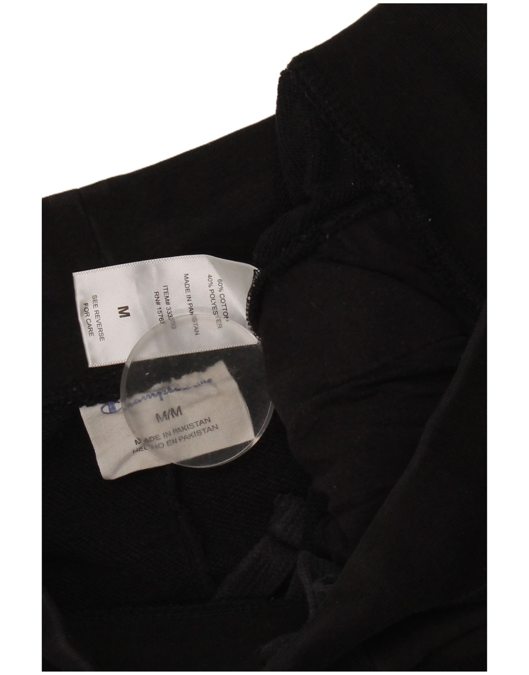 Champion Pantalones De Chándal Joggers Medium Negro Algodón Hombre