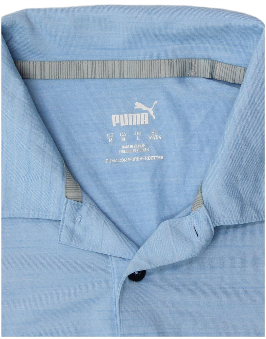 Polo PUMA para hombre azul medio