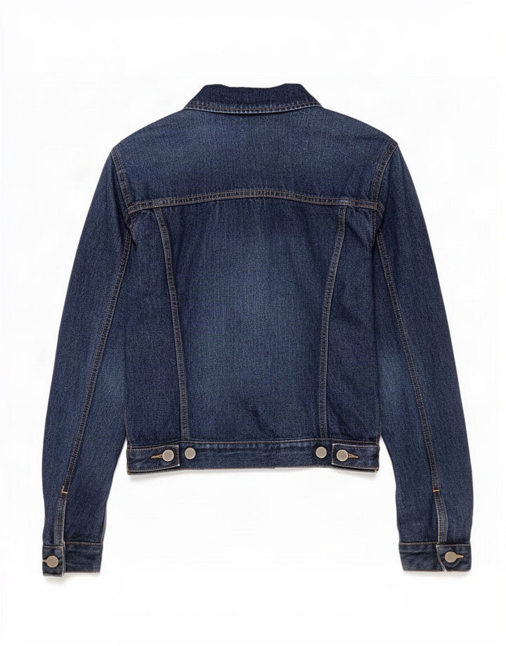 Benetton Chaqueta Vaquera Mujer UK 40 Small Azul