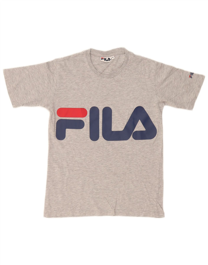 Fila Camiseta gráfica para hombre Top XS Gris moteado