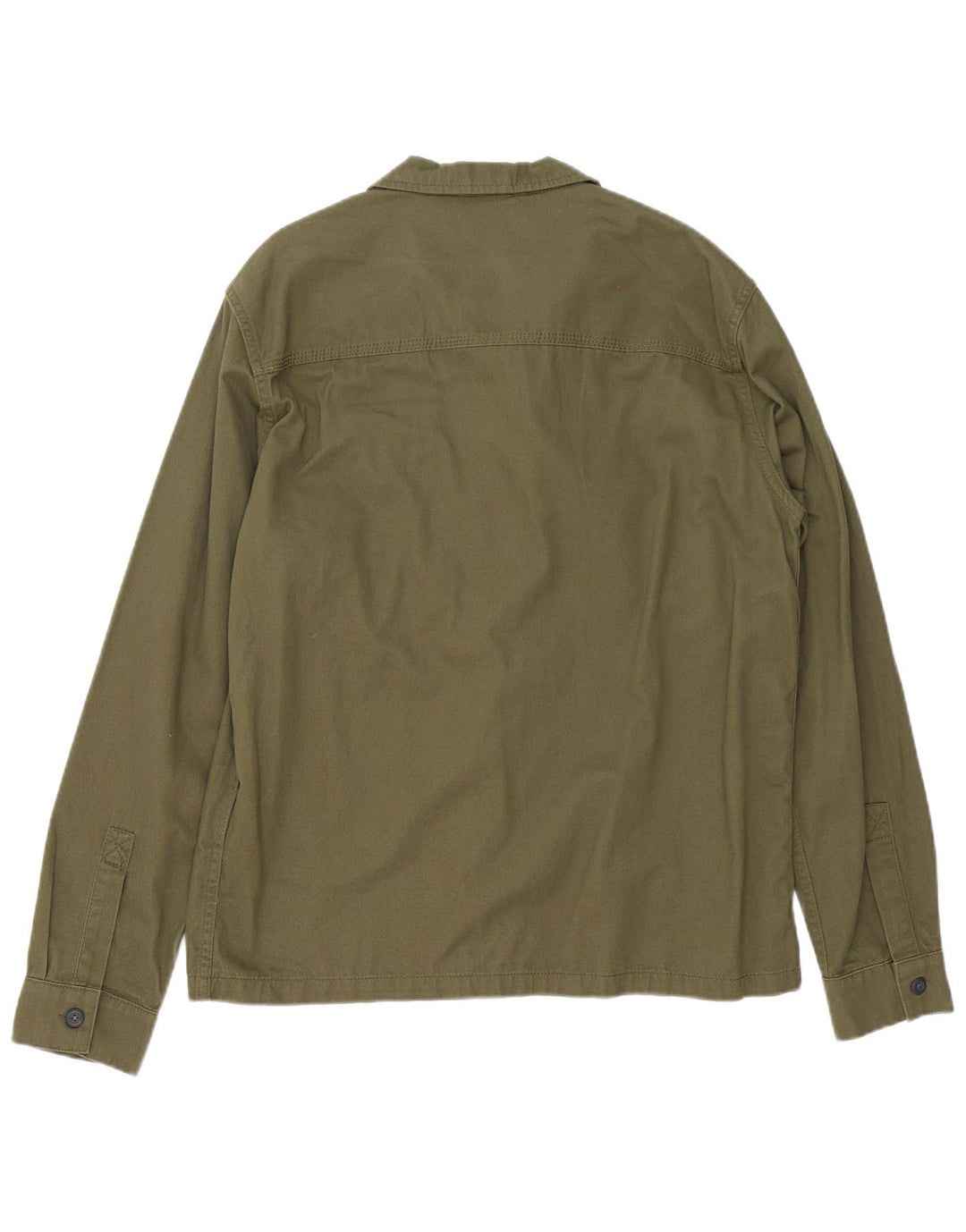 Camisa Jack & Jones Hombre Grande Caqui Algodón