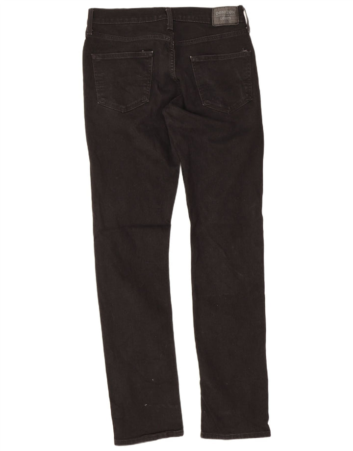 Levi's Vaqueros ajustados Denizen para hombre W33 L32 Algodón negro