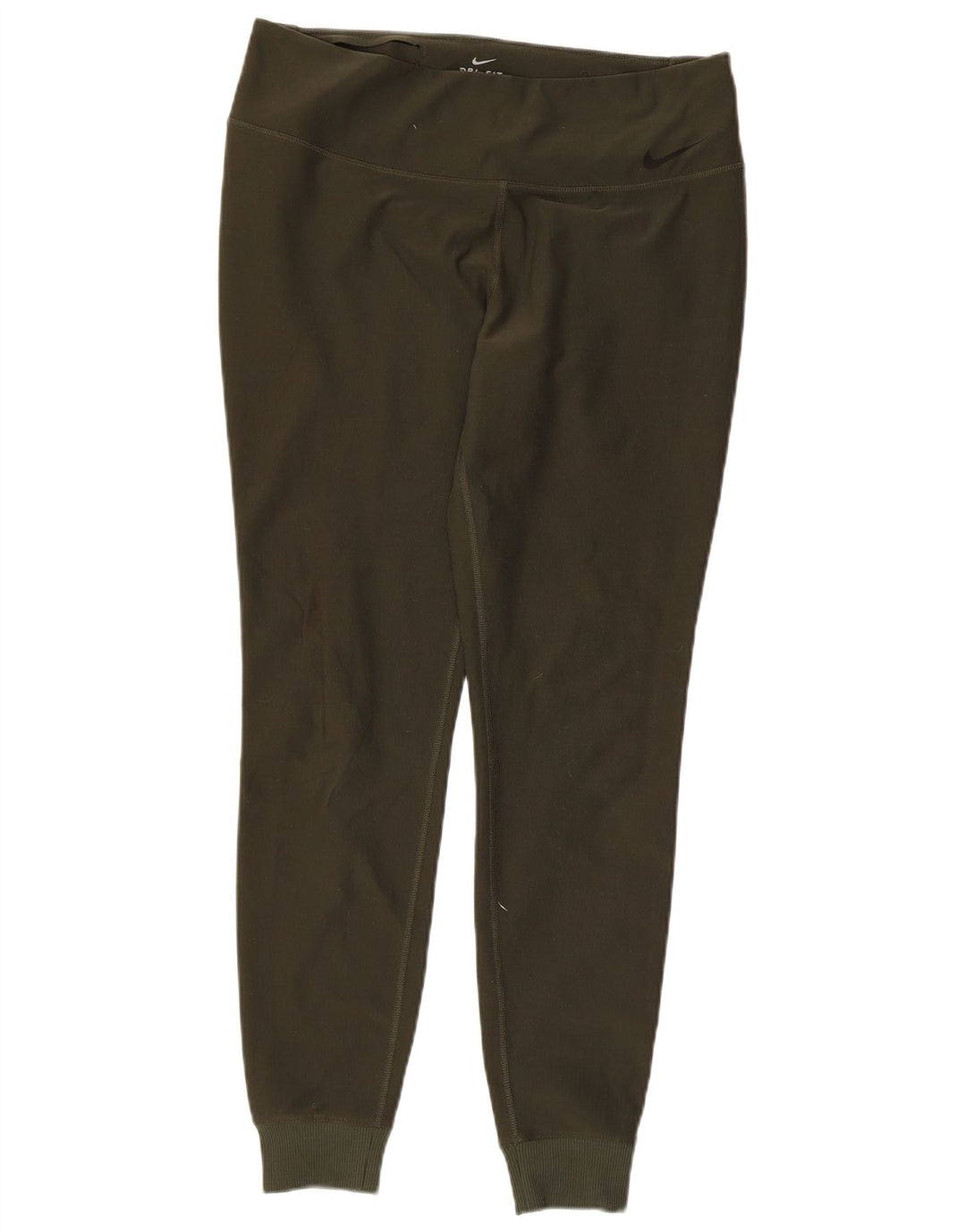 Nike Leggings Dri Fit para mujer UK 14 Large Caqui Poliéster