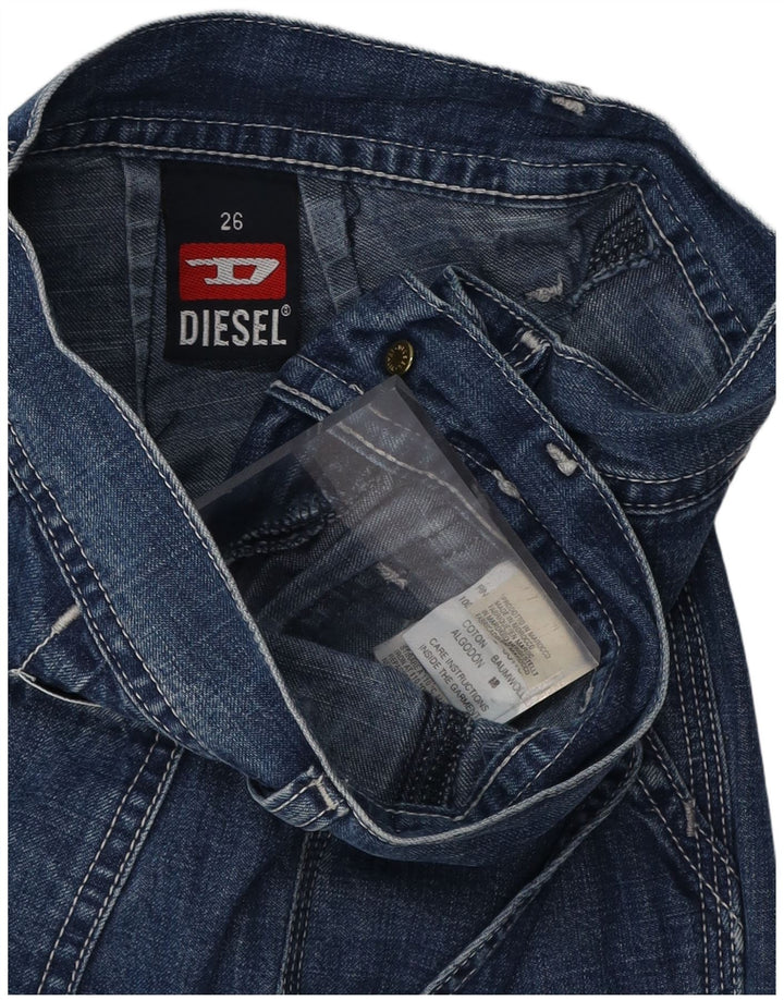 DIESEL Vaqueros Bootcut Mujer W26 L27 Algodón Azul