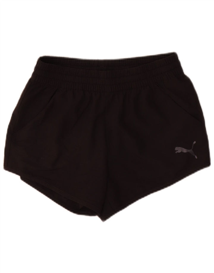 Puma Pantalón Corto Deportivo Niño 15-16 Años Negro Poliéster