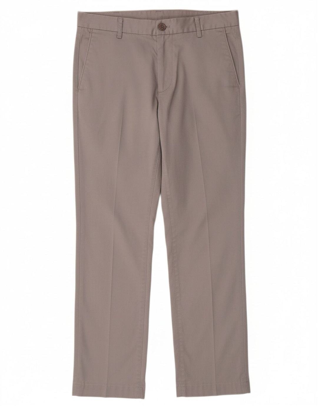 CONBIPEL Mens Slim Fit Suit Trousers W34 L28 Grey Cotton
