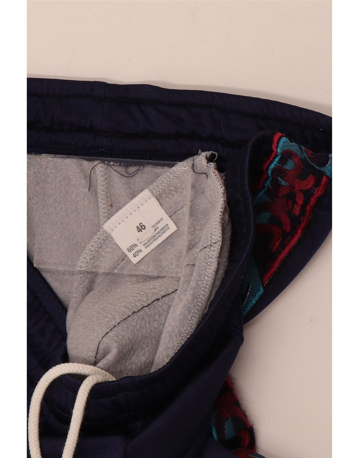 ASICS Pantalón de chándal gráfico para mujer IT 46 Large Poliamida azul marino