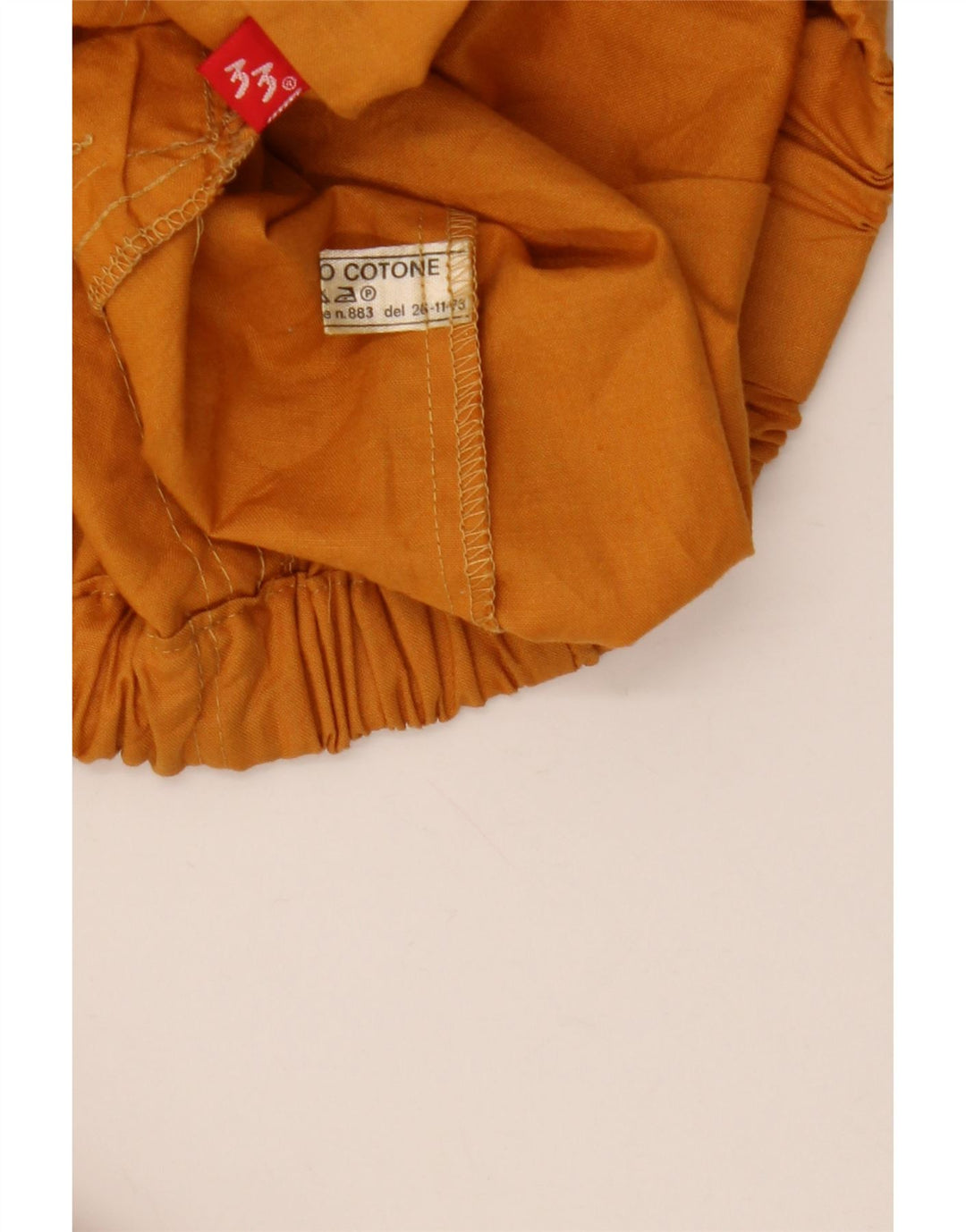 Vintage hombres bomber chaqueta Reino Unido 42 XL algodón naranja
