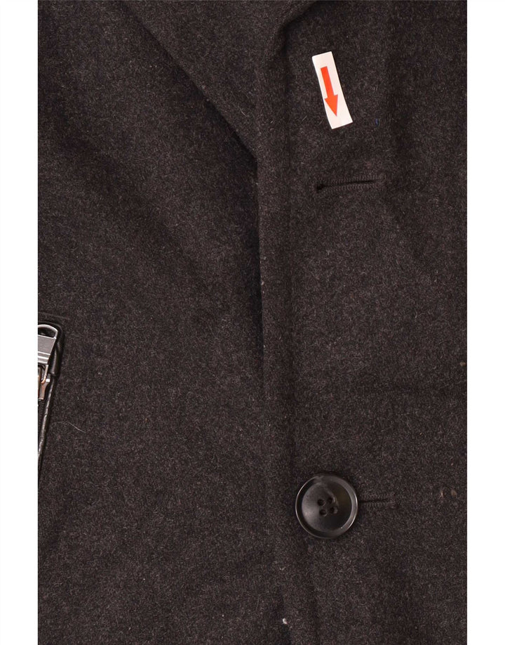 Michael Kors Chaquetón para hombre UK 40 Grande Gris Lana Clásico
