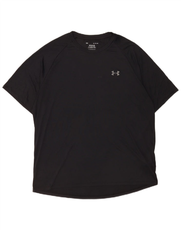 Under Armour Camiseta Hombre Top XL Poliéster Negro