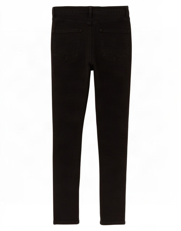 Marks & Spencer Jeans Jegging para Mujer UK 12 Medium W30 L30 Algodón Negro