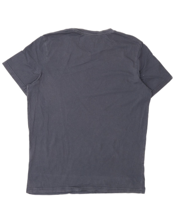 Camiseta Jack & Jones Hombre Top Medium Azul Marino Algodón