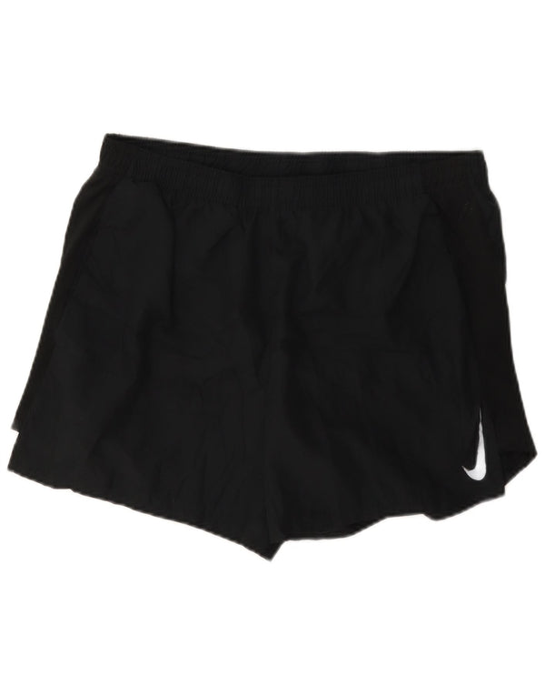Pantalones cortos deportivos Nike Dri Fit para hombre Poliéster negro mediano