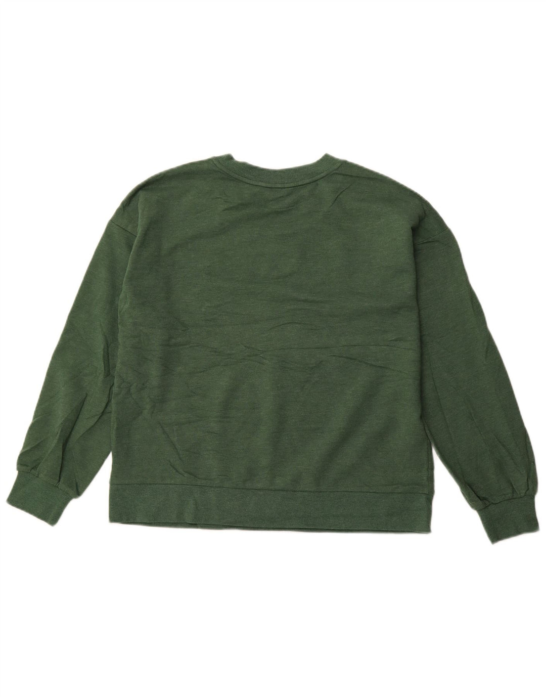EDDIE BAUER Sudadera para mujer Jumper UK 14 Algodón verde medio