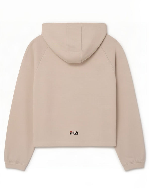 Fila Jersey con capucha gráfica para niñas 13-14 años Algodón blanco