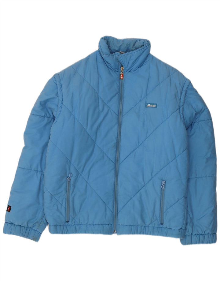 Ellesse Chaqueta acolchada para hombre IT 54 2XL Algodón azul