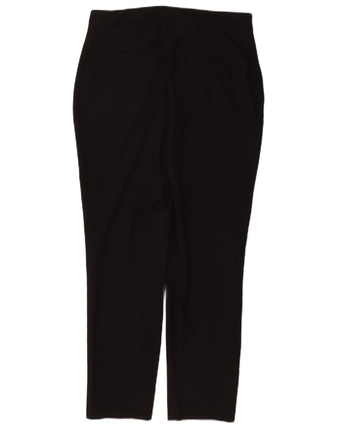 Zara Mujer Pantalones Cortos Slim EU 38 Small W28 L26 Poliéster Negro